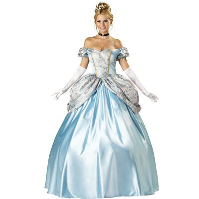 Vânzare fierbinte AMAZON, rochie sexy albastru regal de regină cu crinolină interioară, rochie de curte medievală M4616