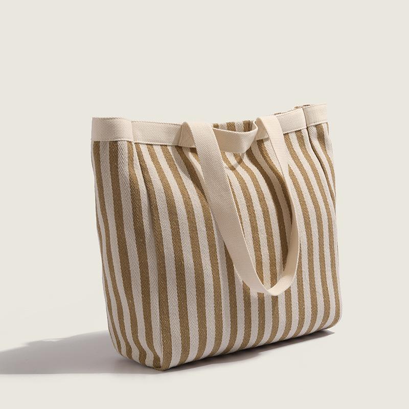 Niche Design Student Canvas Bag Tote Bag Shoulder Bag Handbag Large Capacity Casual Versatile Shopping Bag Women's Bag