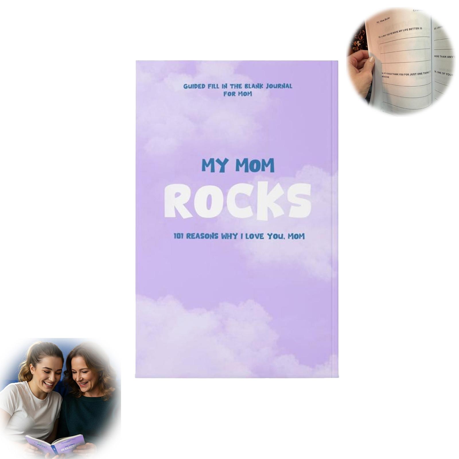 

Guided In The Blank Diary, Paper Diary, Mother s Day Gift One Size фіолетовий