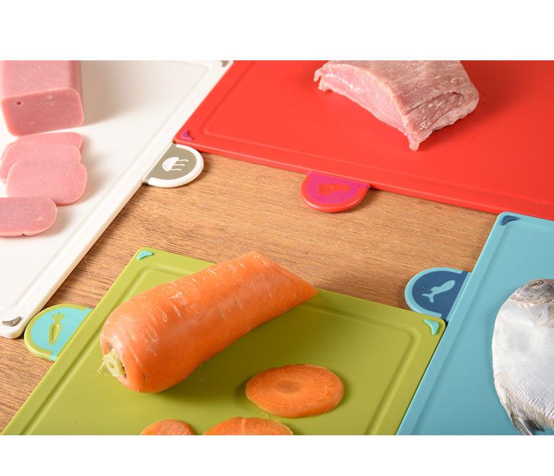 Auf Lager: Haushalts- & Babykost-Kunststoffschneidebrett-Set – Küchenschneidebretter