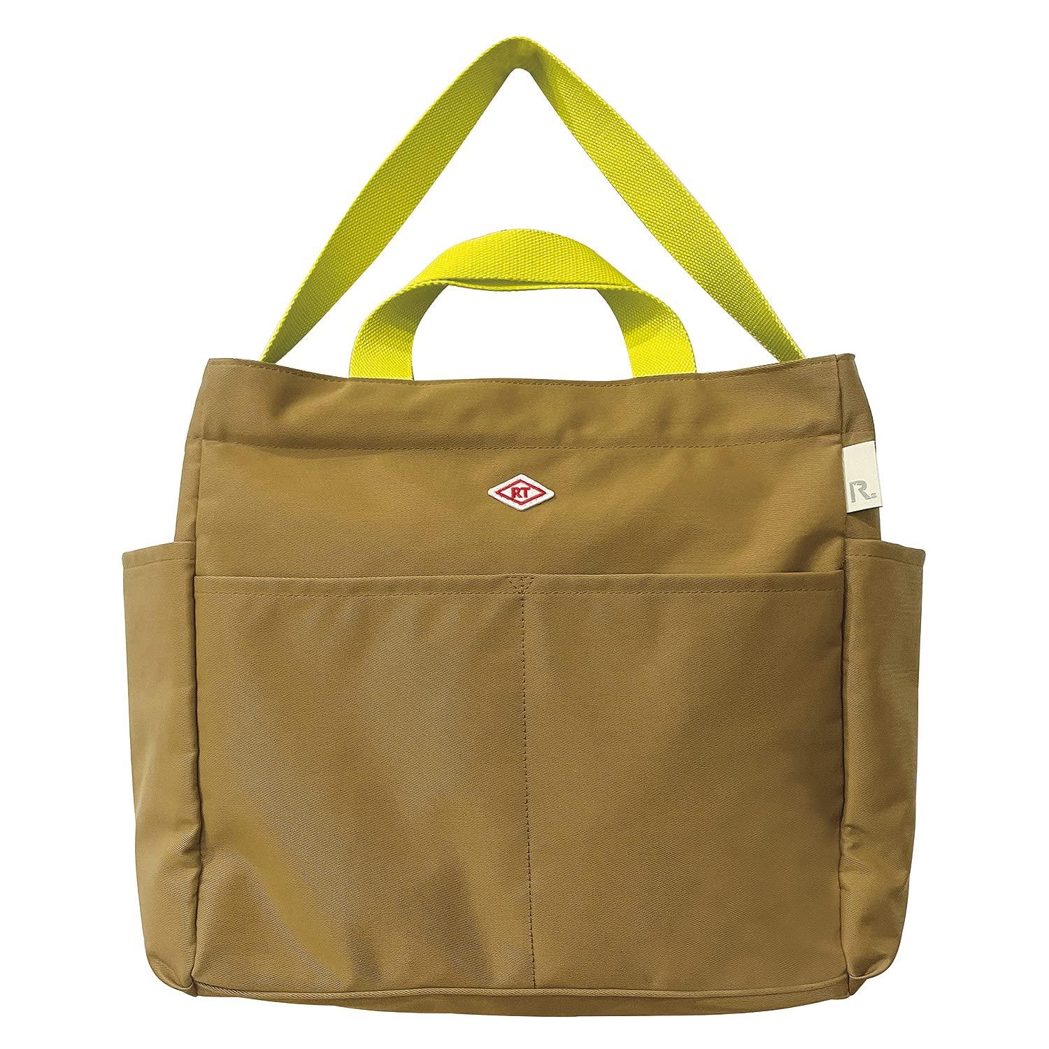 

Lightweight zipper closure tote bag 3084 [Rootote] NA.TALL2way.nimble (Beige)
