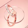 Diamond-Studded 360° Rotating Ultra-Thin Phone Ring Holder with Strong Adhesive for Universal Support