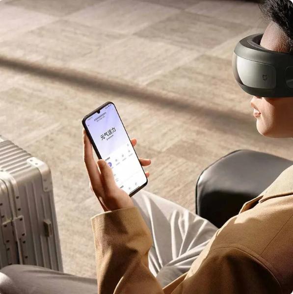 Xiaomi Mijia Inteligentný masážny prístroj na oči Zóna horúceho obkladu Vizuálne skladanie Vlastný prenosný Nabíjateľný