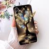 For Samsung Galaxy A04 A04e A042F A405F Cute Flower Butterfly Cat Painted Case For Samsung A04 04e Soft Silicone TPU Phone Cases