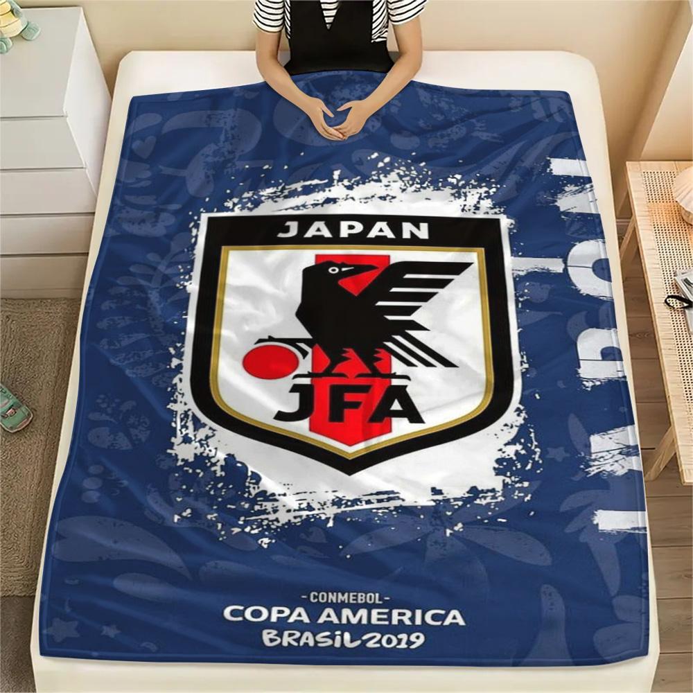 1Pc Japan JAF Print Flannel Blanket High Quality Warm Comfortable Cover for All Seasons Perfect for Gifts Home Decor