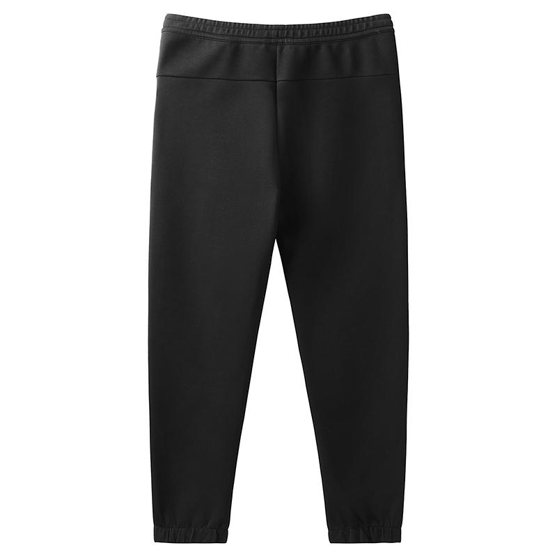 Li-Ning Solid Color Logo Elastic Casual Straight Leg Jogger Knit Sports Pants Men Pants AKLVC93-1