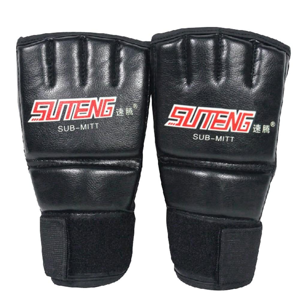 MMA Muay Thai Training Punching Bag Mitts  Boxing Gloves