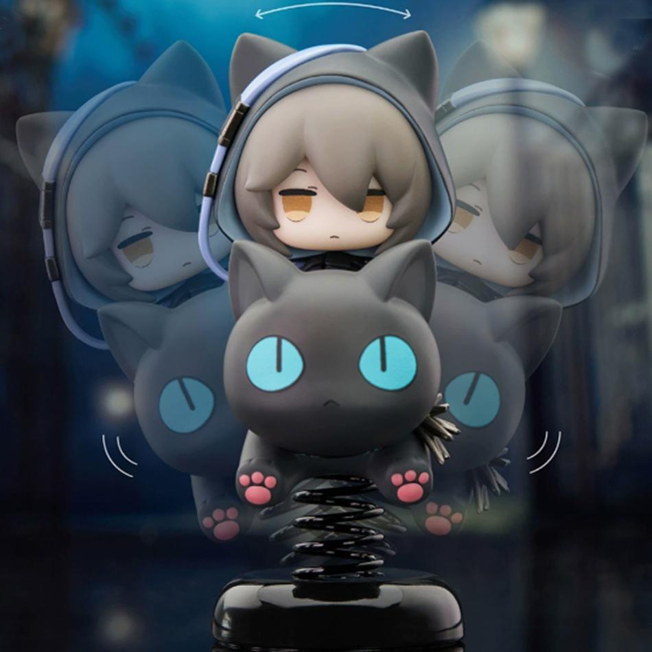 Gift APEX-TOYS Arknights Happy Shake Phantom Q-version Rocking Music Anime Figure PVC Model Collectible for Boys