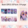 10pcs Demons Hunters Notebook Rumi Zoey Notepads Student Hand Ledger PP Coil Book Student Stationery Celebration Supplies Toy Present