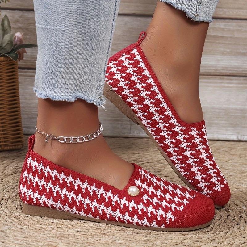 Flat Single Shoes Female Shallow Mouth Large Size Women's Shoes New Round Head Casual Fashion