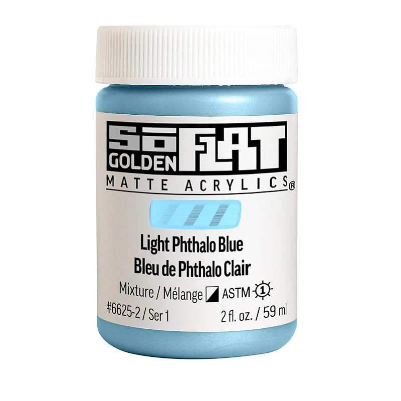 

Golden SoFlat 59ml6625 light Phthalo blue 13182625