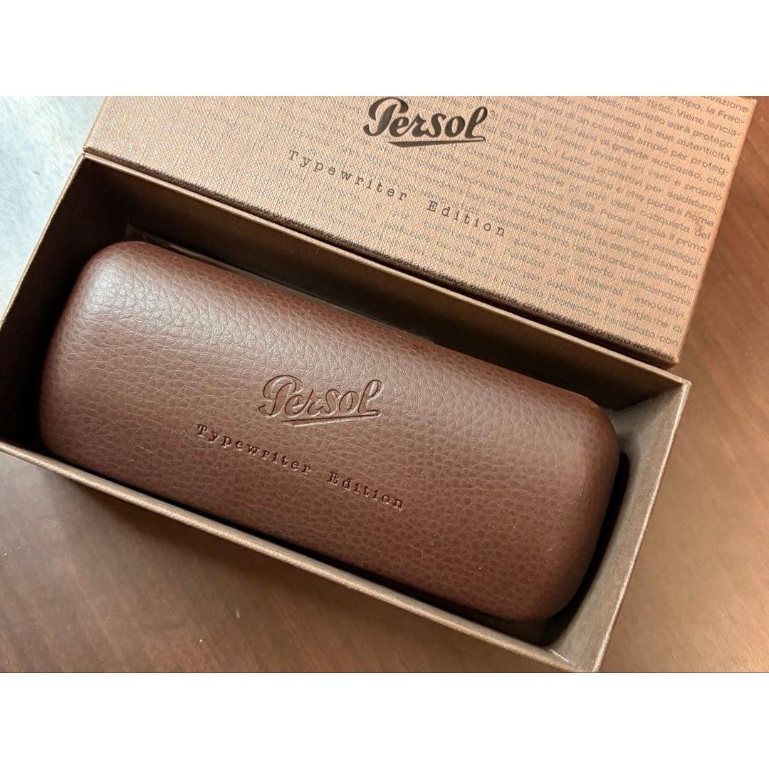 Used Persol Typewriter Edition Glasses Tortoiseshell Pattern