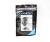 Gomexus Knoflík S20BKBK TPE černý čirý 22mm Shimano A, Daiwa S (3919)