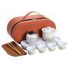 High-End Guochao Reise-Teeset, Haushalts-High-End-Geschäftsgeschenke, leichter Luxus, eine Kanne mit drei Tassen, Gedenk-Souvenirgeschenke