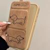 Retro Leather West Highland for IPhone16promax for Apple 15 Phone Case 14 Magnetic Flip Cover 13/12