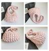 2026 Pleated Cloud Tote: Large Capacity Lightweight Diamond Pattern Down Cotton Jacket Bag