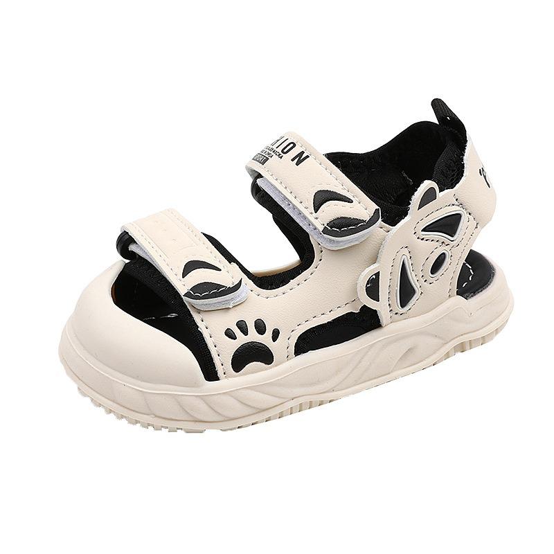 Summer new baby shoes children's sandals boys' soft sole walking shoes girls' closed-toe toddler shoes