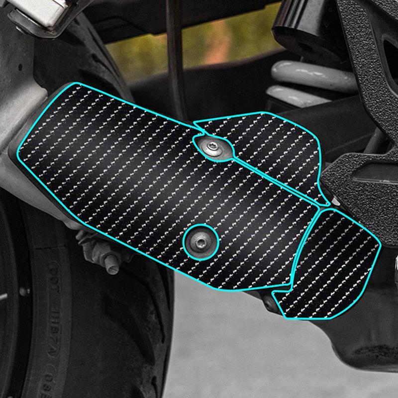For 2025 BMW R 1300 GS ADV Thick Armor Film Tank Pad Full Body Decal Set - Anti-Scratch Shockproof Styling Motorcycle Accessorie