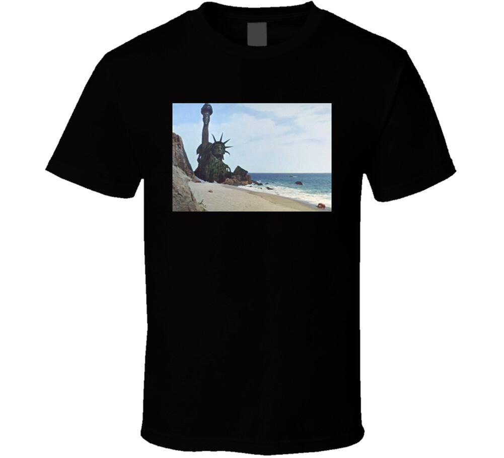 Statue Of Liberty Planet Of The Apes 1968 Movie T Shirt Mens Womens Tees Top 4XL