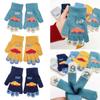 Soft Winter Warm Girls Mittens Kids Gloves Knitted Children Gloves