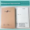 32k Kraft Paper Notebook: Stitch-bound Homework, Error Correction, and Reading Notes Book