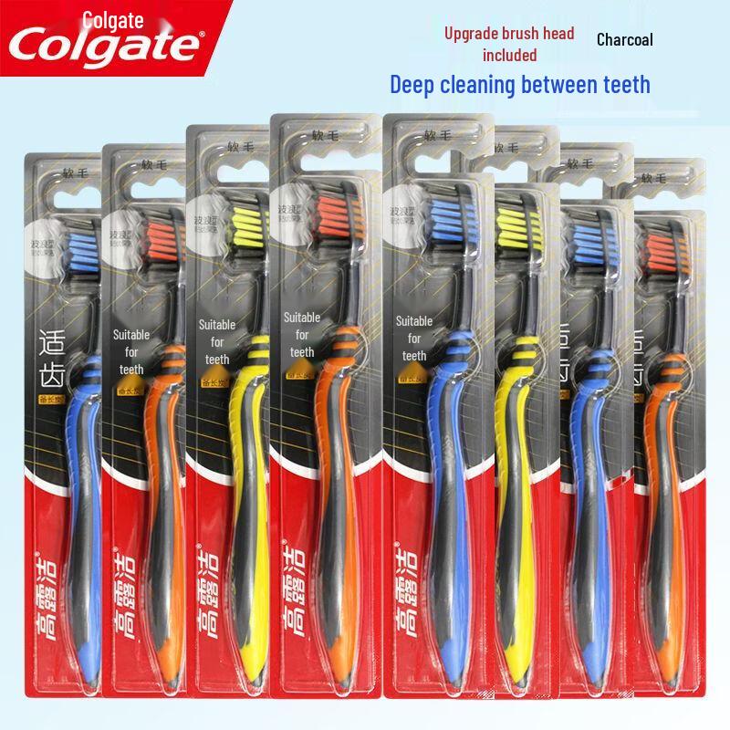 

Colgate Charcoal Deep Clean Toothbrush 10-Pack