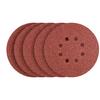 Hook and Loop Sanding Discs 150 Mm, P100, 5 Pcs., With 8 Holes