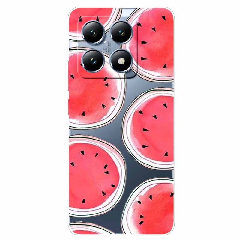 For Xiaomi 14T Case Transparent Cute Soft Silicone TPU Coque for Xiaomi 14t Pro Phone Cover Clear Capa Mi14T 14 t 14tPro Shells