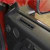 2pcs Interior Door Air Vent Frame Trim Cover For Ford Mustang 2015+ Carbon Fiber