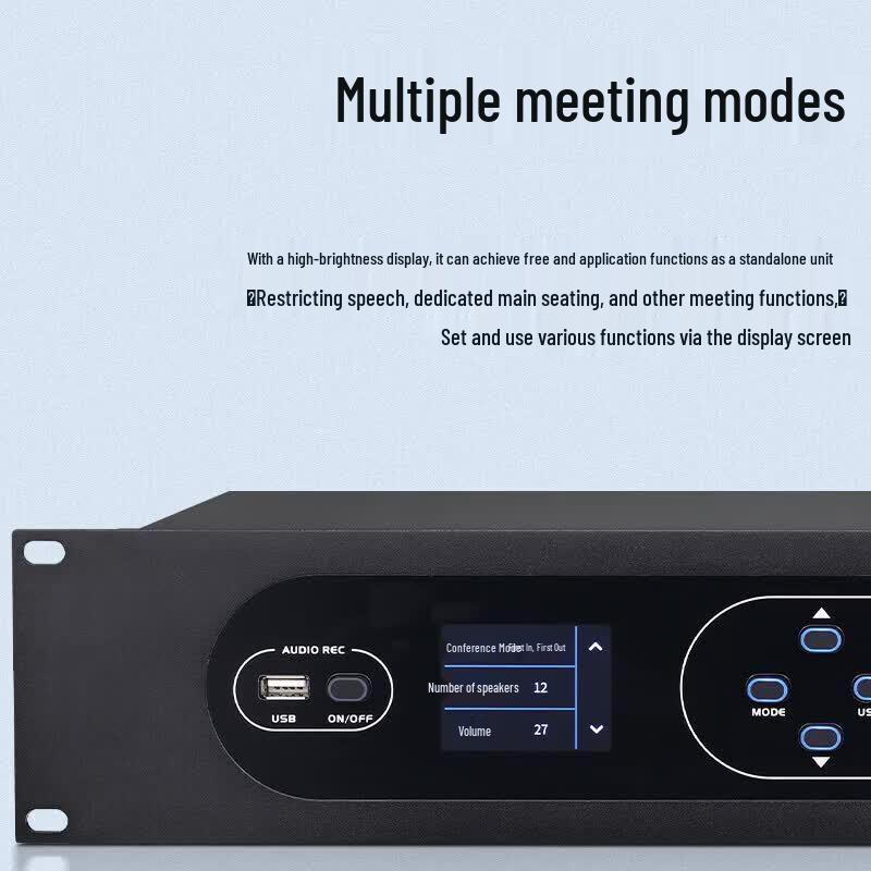 Xun Er Wei XEW-730F Wired Digital Conference Microphone System (CN Version)