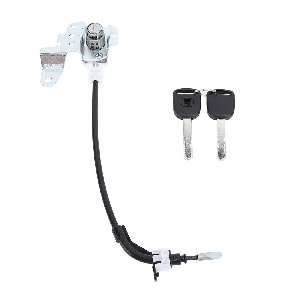 Left Driver Door Lock Cylinder Cable Metal ABS 72185 SNA A01 Replacement for Civic 4 Doors 2006 To 2011