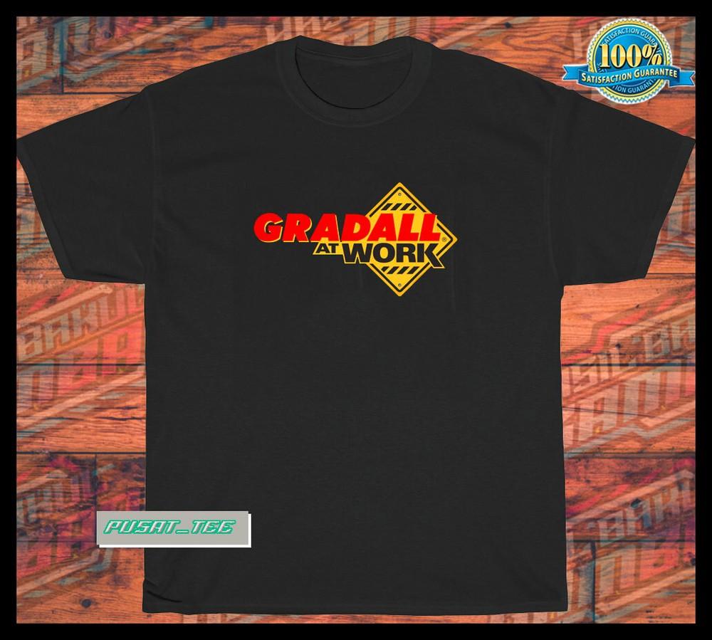 New Gradall Excavators logo american funny t shirt SIZE S-5XL Unisex T-Shirt