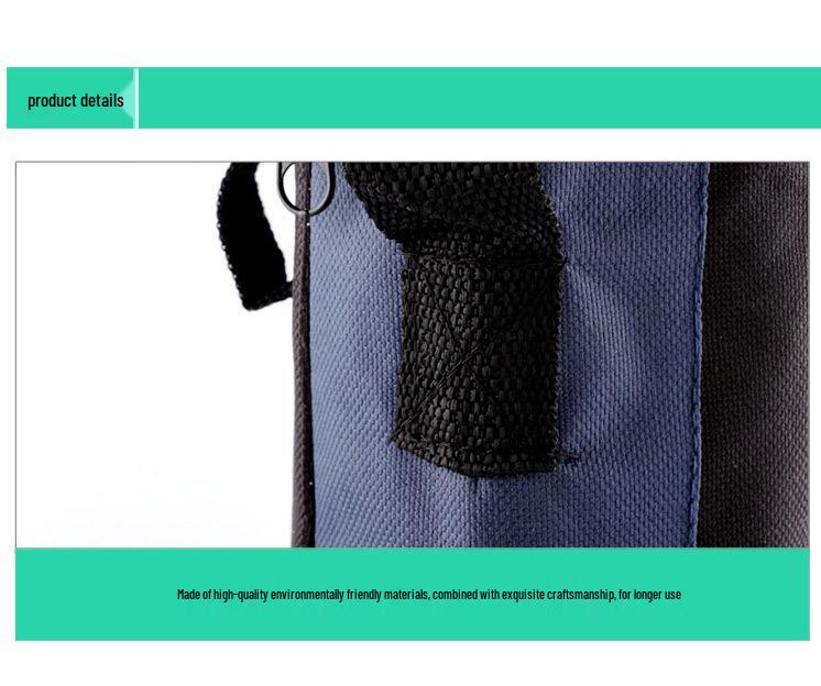 Crossbody Insulated Kettle Bag with Ice Pack - Oxford Cloth, Customizable Logo