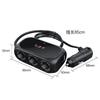 Divisore Accendisigari per Auto a 3 Prese Caricatore Rapido Dual USB per Auto 120W 12V 24V Adattatore Caricabatteria per Auto per Telefono GPS Dashcam