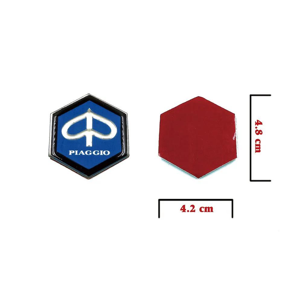 For PIAGGIO Liberty PK 50-125 PX80-200E SKR ZIP XL 3D Metal Emblem Fuel Tank Cover Motorcycle Stickers Logo Body Decal Accessory 1pc