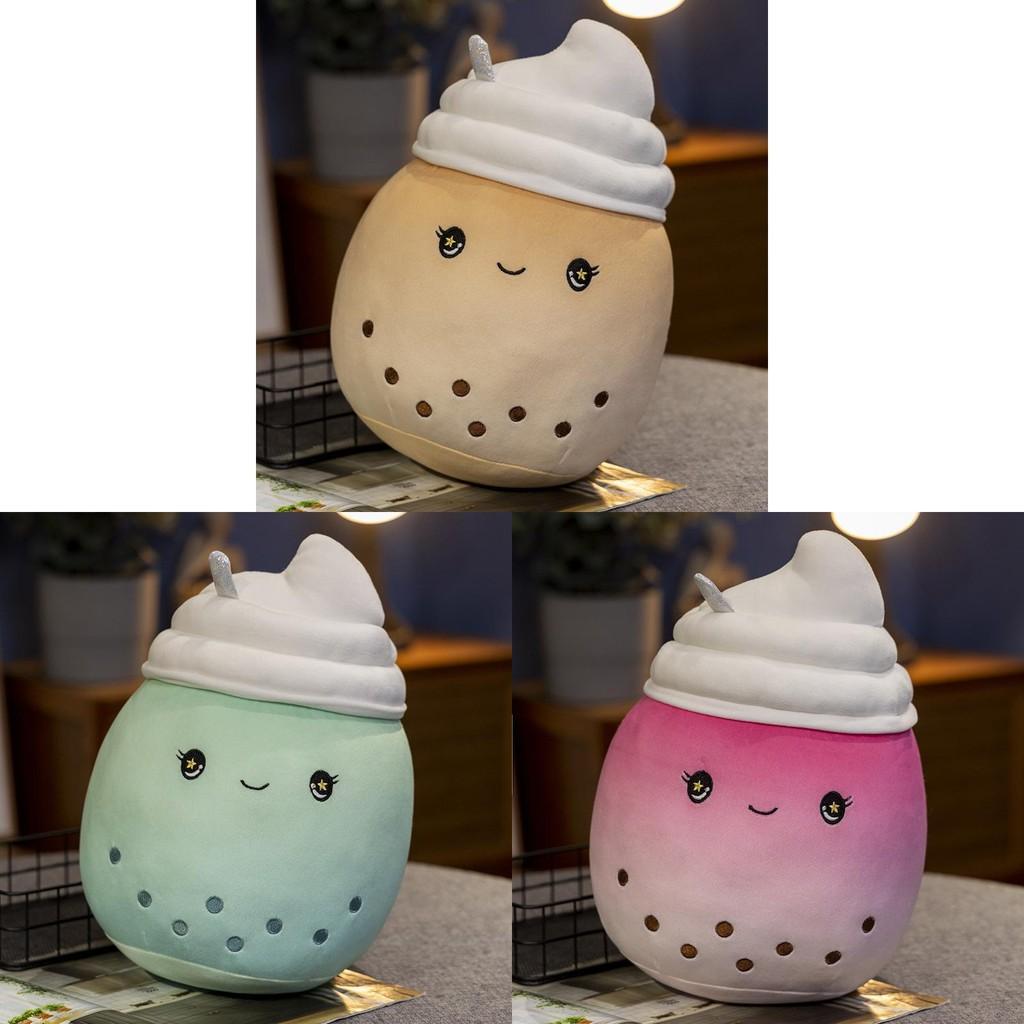 Cream Ice Milk Tea Plush Toy Stuffed Doll Bedroom Decoration Kids Gift Cute