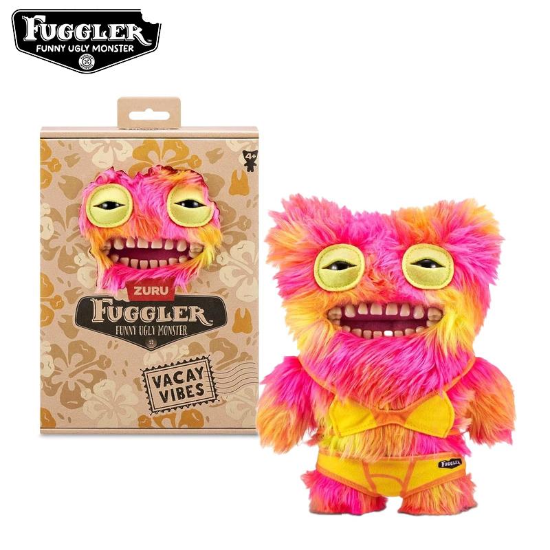 

Оригинальные плюшевые игрушки Fuggler Ugly Monster, трусы для отпуска, серия «Металлургия», милые зубастые монстры, наполнитель, плюшевые куклы, подарки для детей