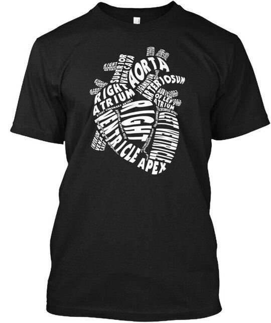 Nurse Full Heart T-Shirt Made in the USA Size S to 5XL L