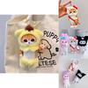 Cute Cat Costume Kurumi Ugly Fish Yu Gui Dog Pose Plush Pendant Japanese Cartoon Bag Decoration