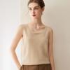 Lekasha Damen 100% reines Kaschmir ärmelloser Strick-Camisole