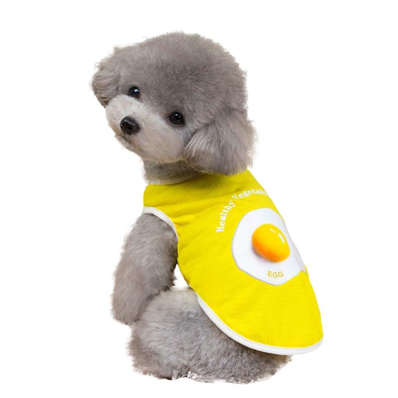 

Жилет с принтом «Овощи» для домашних животных, летняя одежда для кошек и собак XL