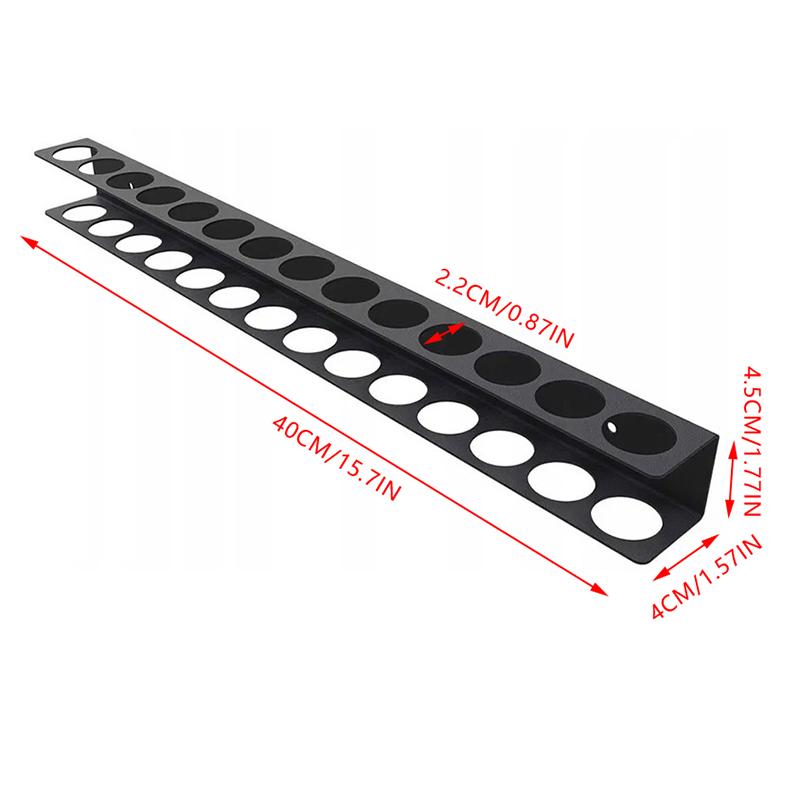 Stojan na šroubováky Nástěnný držák na dílenské ruční nářadí a úložný prostor Držák na ruční nářadí Kladivo Stojan na kleště Držák na organizér
