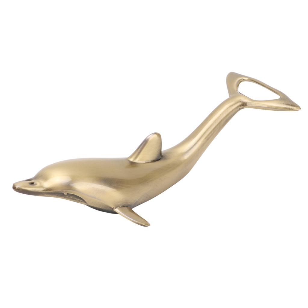 Bottle Opener Exquisite Dolphin Shape Rust Resistant Anti Slip Grip Small Size Bottle Can Opener