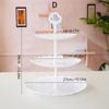 Cake Stand Birthday Cake Stand Display Cupcake Stand Snack Fruit Plate Wedding Party Tray Dessert Table Decorate Kitchen Tools
