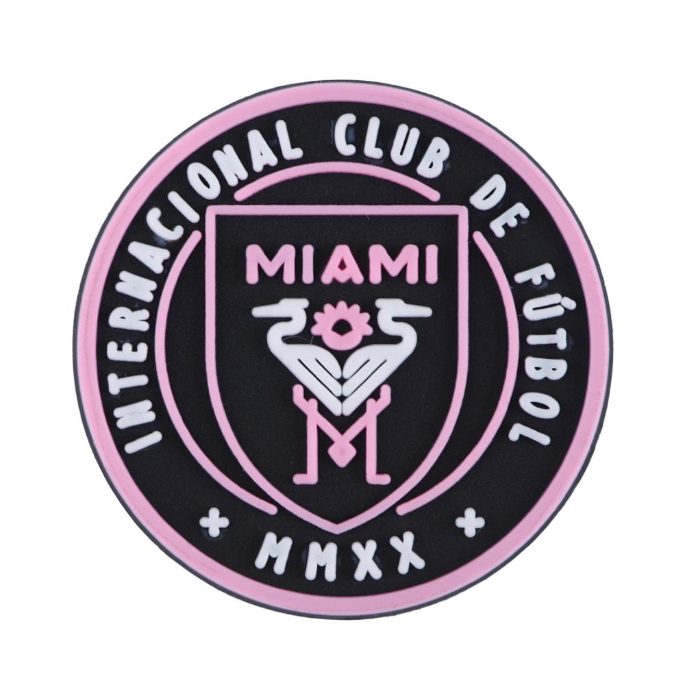 2026 New Design Football Sport Team Clog Charms pink Barca Inter Miami messi Soccer Shoe for Shoes Accessories