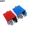 1*Red, Blue 90-120psi Automatic Air Pressure Switch Air Compressor Pressure Switch 4Port Manifold Electric Air Compressors Tool