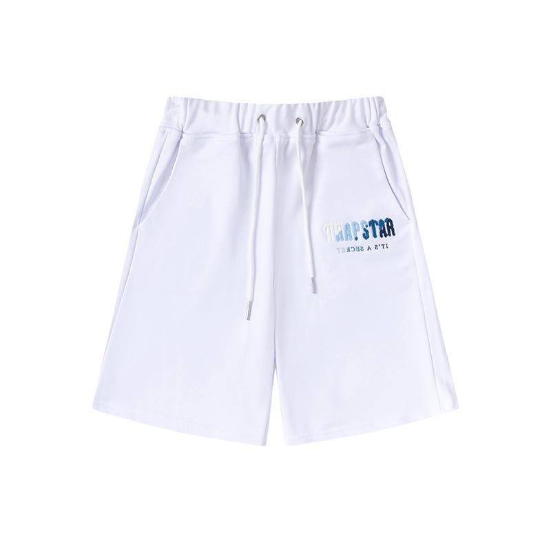 732 Trapstar London 2025 Nuovo set di pantaloncini casual con scollo rotondo e t-shirt oversize con asciugamano ricamato XL