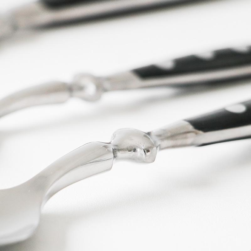 Creative New Star 430 Mirror Finish Western Cutlery Set: Steak Knife, Fork, Spoon - Ideal for Hotels and Restaurants.