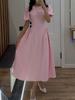 KaiKuo Elegant Puff Sleeve Dress - 2026 Spring Collection