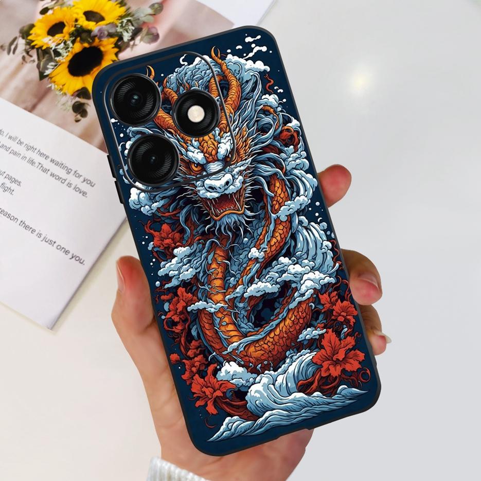 For Tecno Spark 20C Case BG7n BG7 Stylish Painted Cover Soft TPU Matte Phone Case For Tecno Spark 20 Pro Plus Spark20 20C Bumper